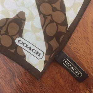 Coach Silk Scarf